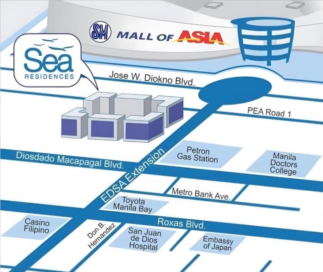 Reese @ Sea Residences Manila Exteriér fotografie